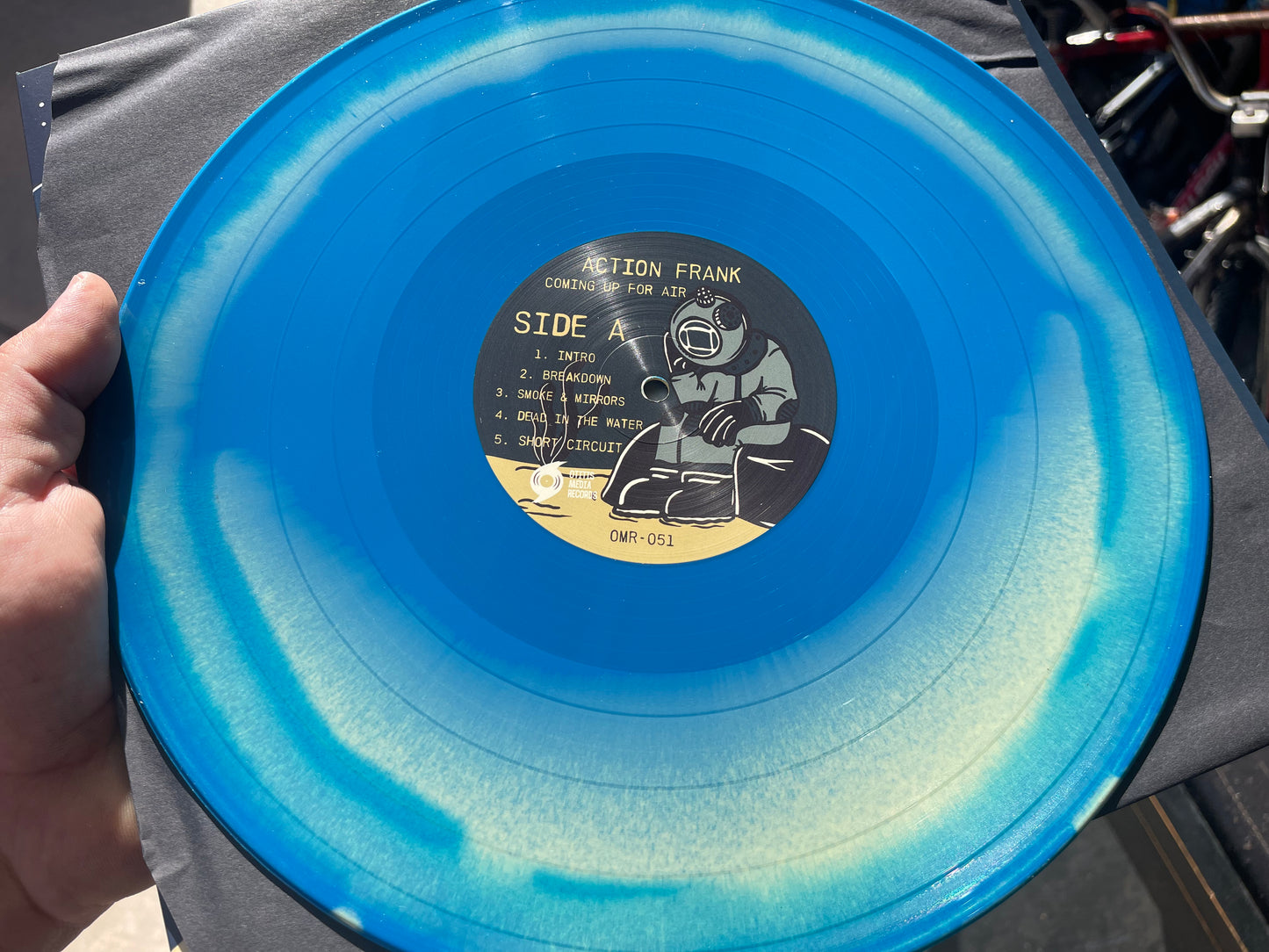 OMR-051 ACTION FRANK “Coming Up For Air” Vinyl LP