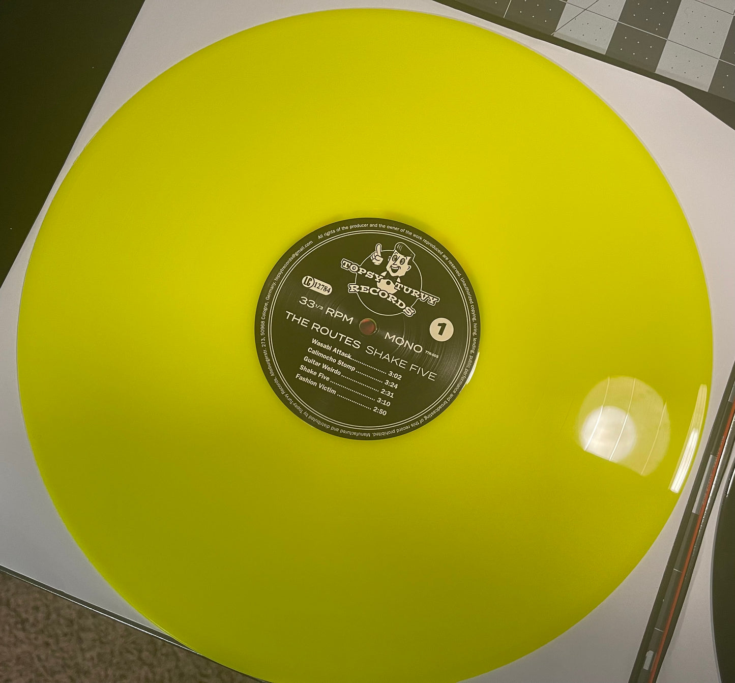 OMRDST-001 The Routes “Shake Five” LP (12 inch Vinyl, Import)
