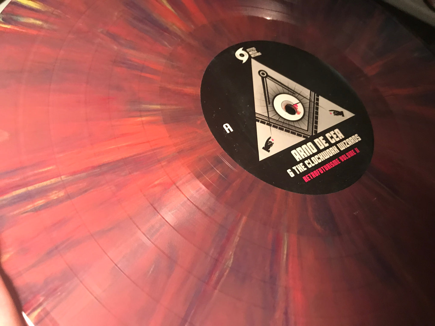 OMR-027 ARNO DE CEA & THE CLOCKWORK WIZARDS “Retrofuturisme Vol. 2” 12 inch Vinyl LP (Random Color Vinyl)