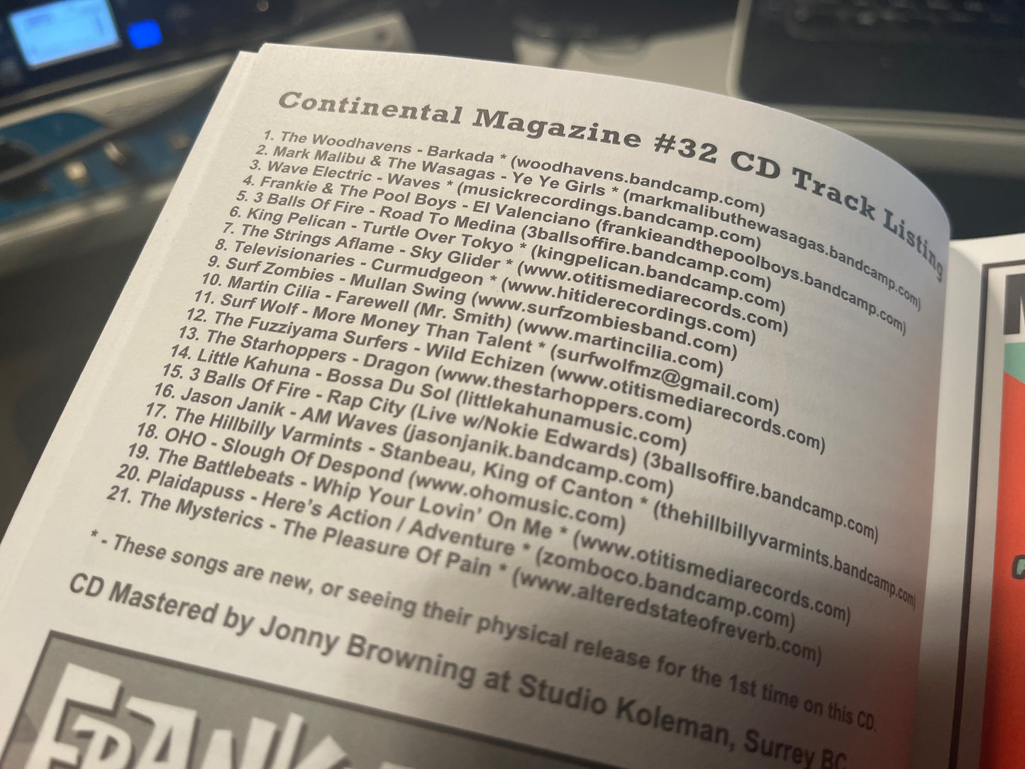 OMRDST-030 The Continental Magazine Issue #32