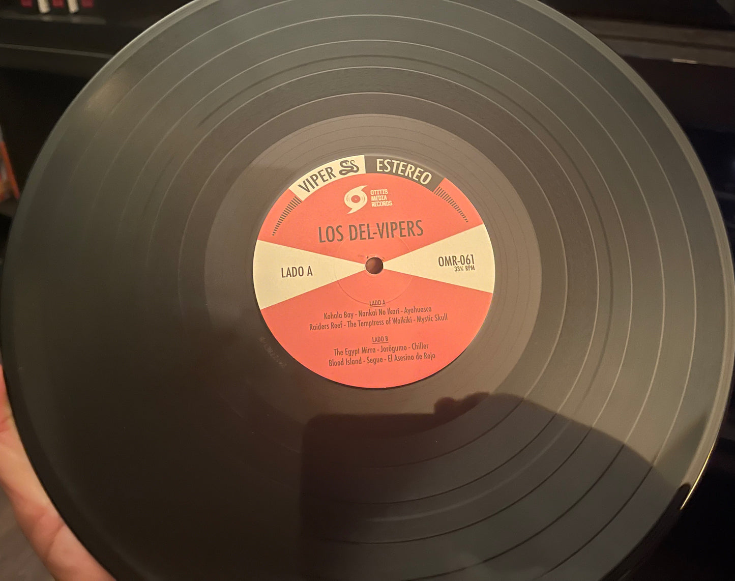 OMR-061 The Del Vipers “Los Del Vipers” LP (180 GM Vinyl)