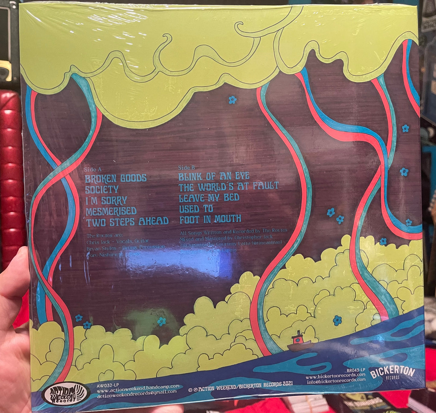 OMRDST 003 The Routes “Mesmerised” (12 inch Vinyl LP, Import)