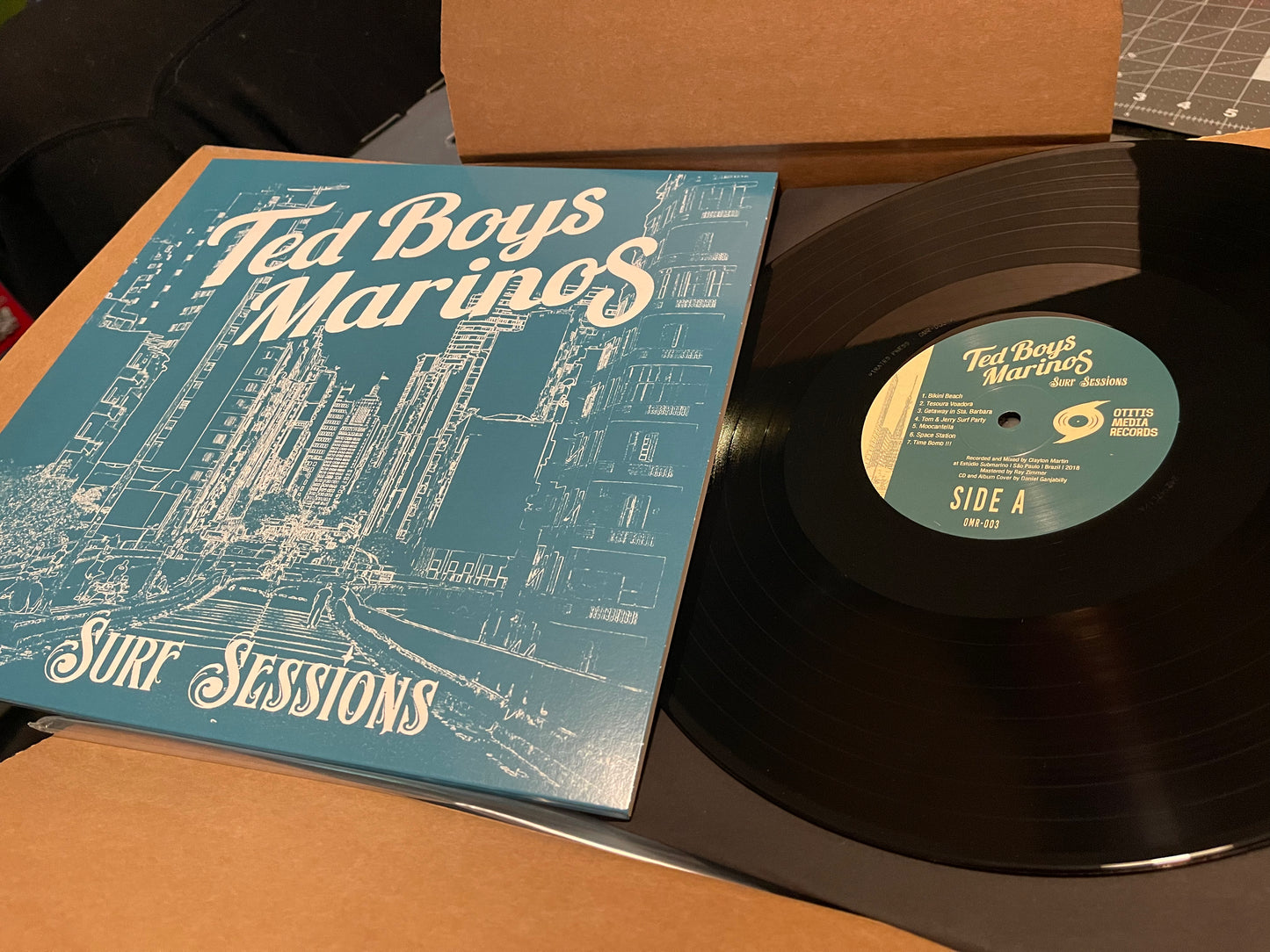 OMR-003 Ted Boys Marinos “Surf Sessions” Vinyl/CD