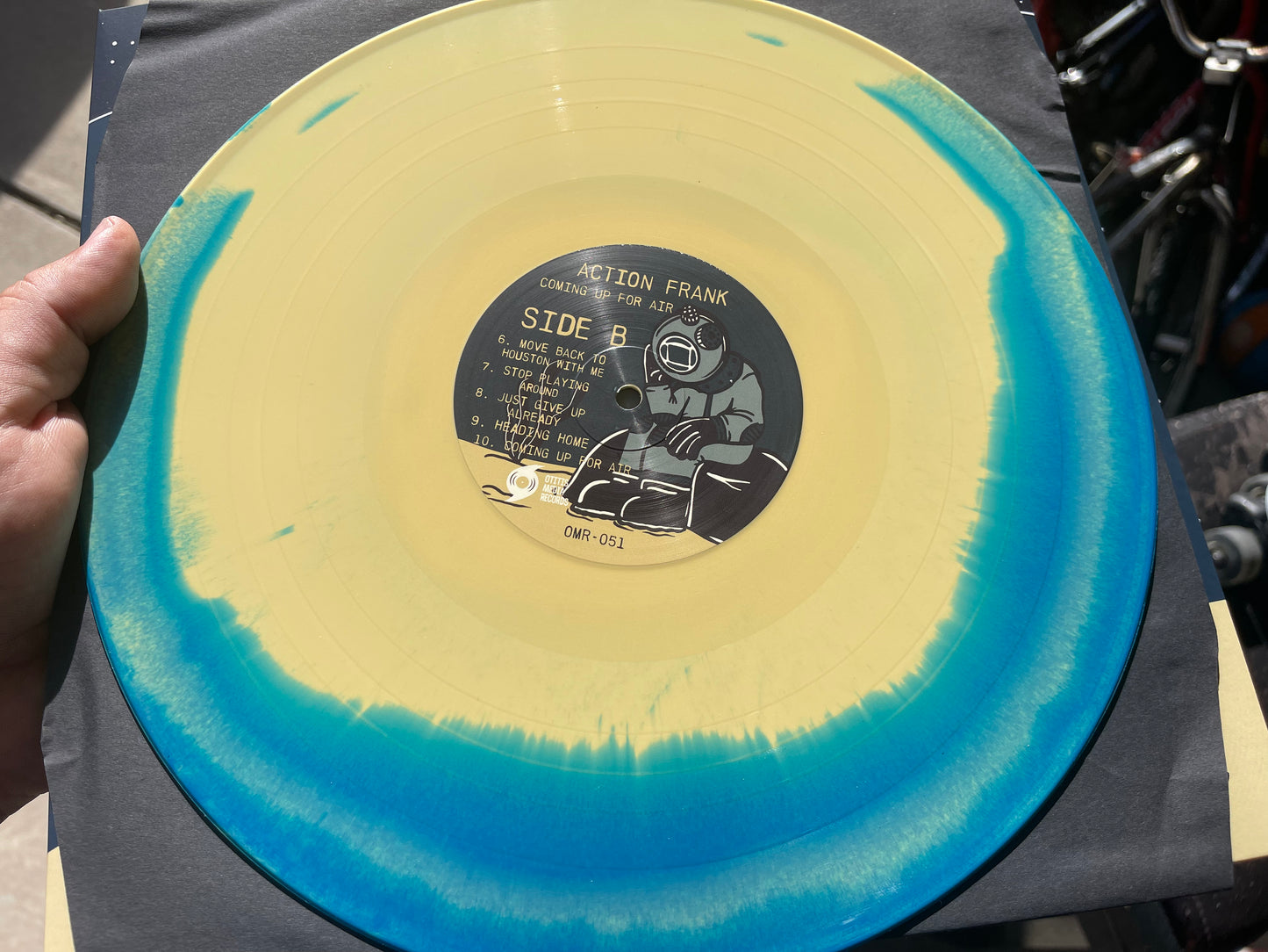 OMR-051 ACTION FRANK “Coming Up For Air” Vinyl LP