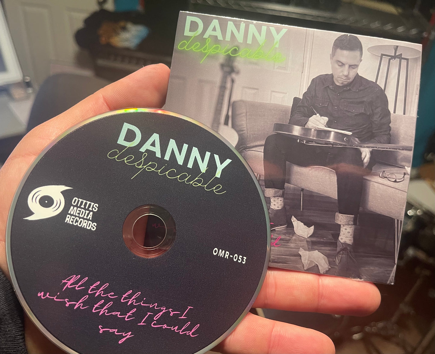 OMR-053 Danny Despicable “All The Things I Wish That I Could Say” CD/EP