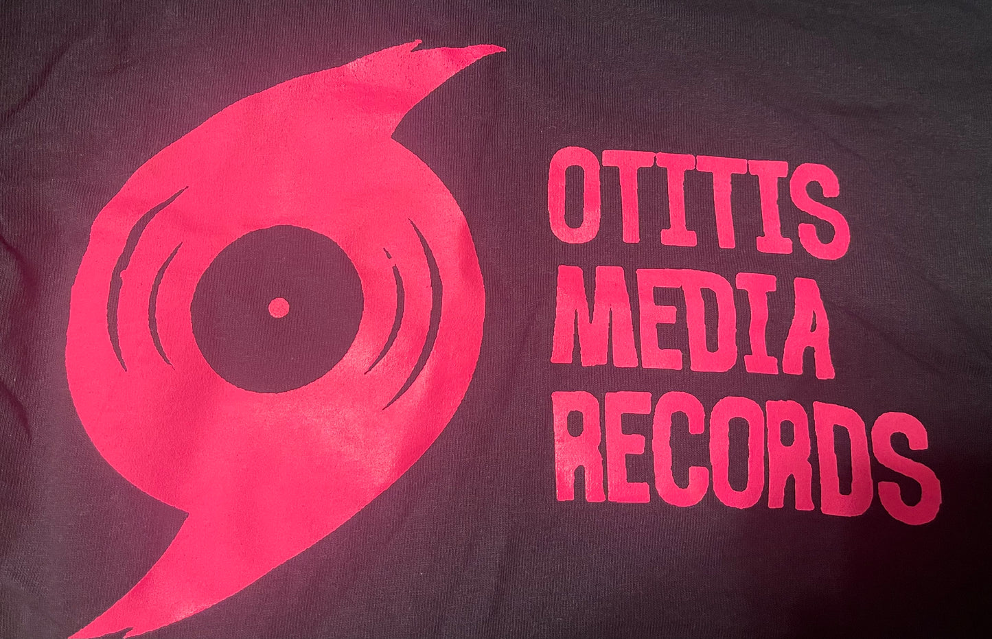 OMRMCH 003 Otitis Media Records Hurricane Logo T-Shirt