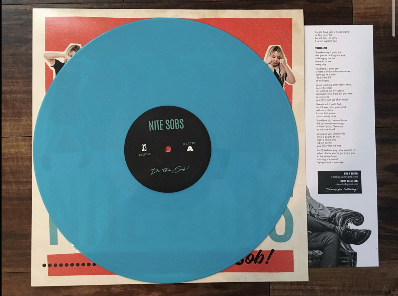 OMRDST-005 Nite Sobs “Do The Sob!” (Limited ed. Blue 12” Vinyl)
