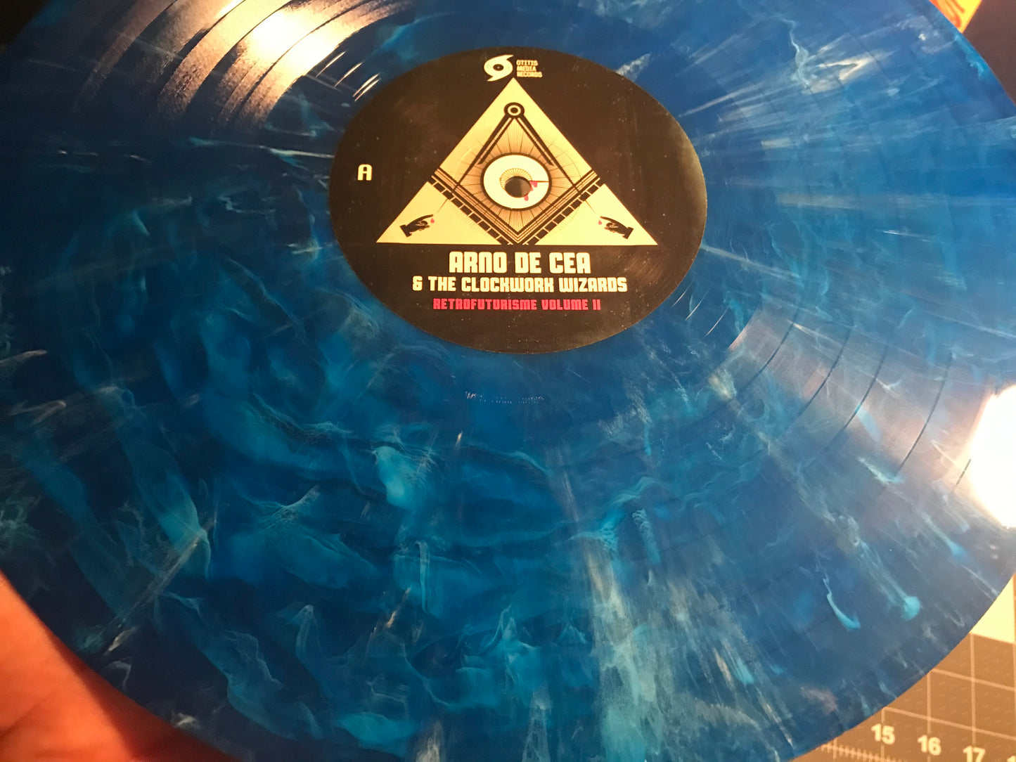 OMR-027 ARNO DE CEA & THE CLOCKWORK WIZARDS “Retrofuturisme Vol. 2” 12 inch Vinyl LP (Random Color Vinyl)