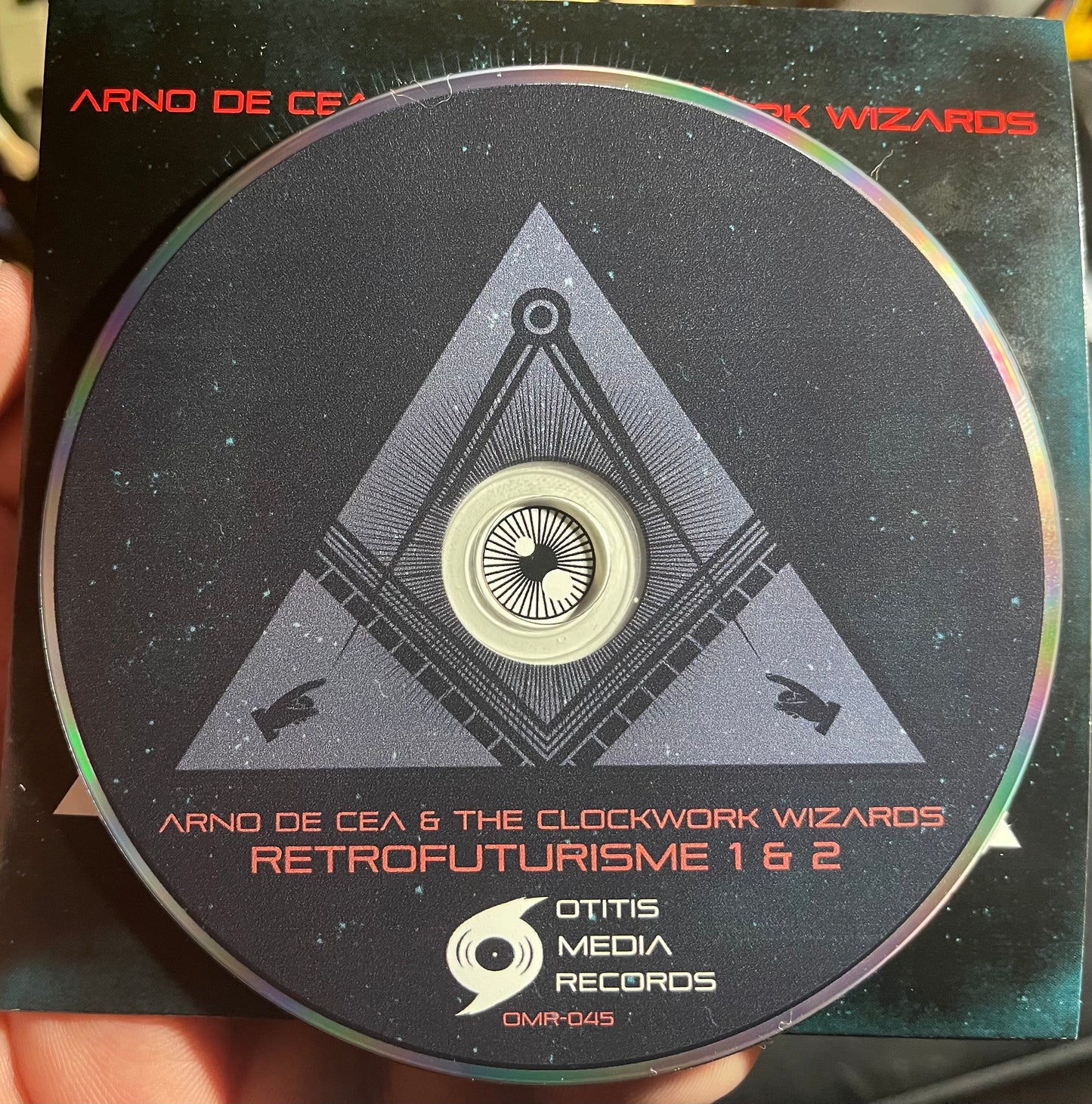 OMR-045 Arno De Cea & The Clockwork Wizards "Retrofuturisme 1 & 2" CD
