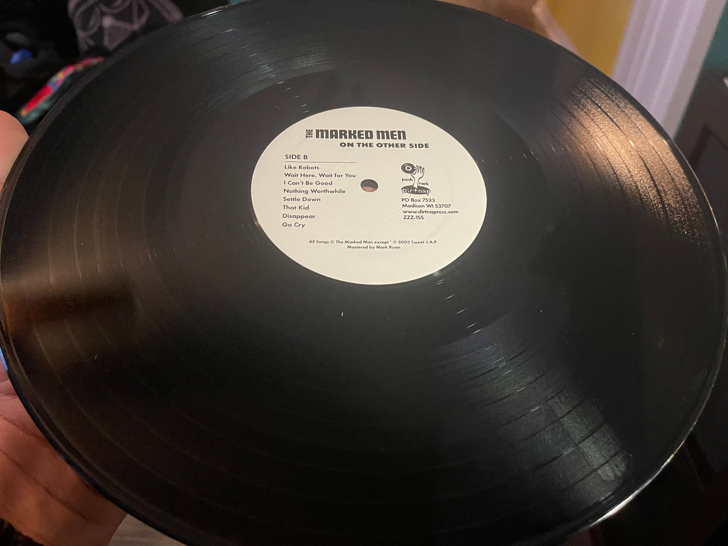 OMRDST-016 The Marked Men “On The Other Side” 12 inch LP