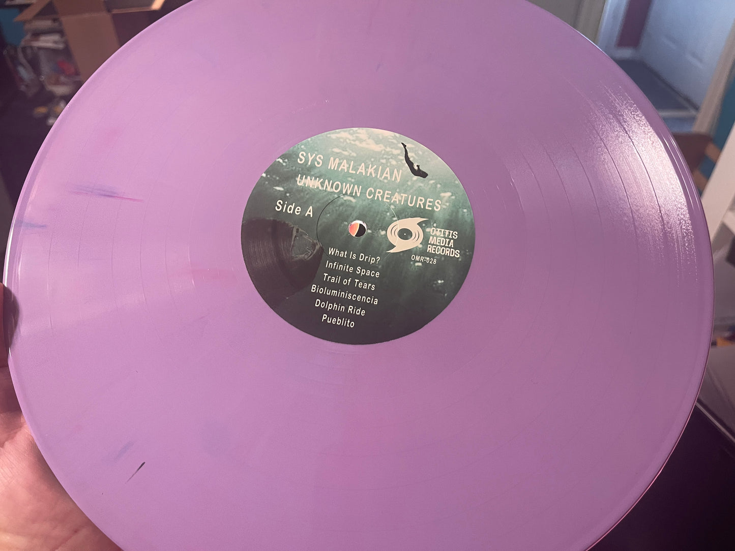 OMR-028 SYS MALAKIAN “Unknown Creatures” 12 inch Vinyl LP (Random Color)