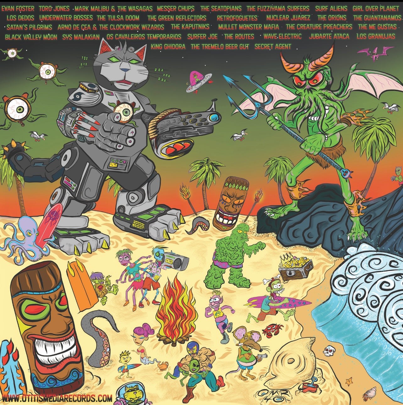 OMR-040 Surf You Next Tuesday 2! The Revenge (An OMR Compilation) DOUBLE LP