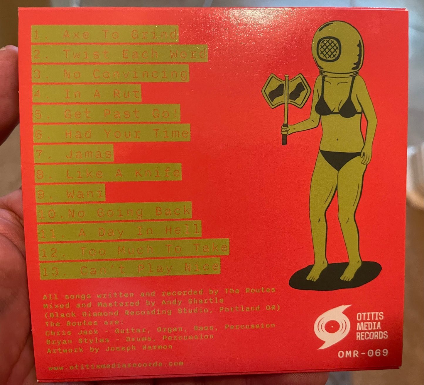 OMR-069 The Routes “Get Past Go!” LP (Colored Vinyl/CD)