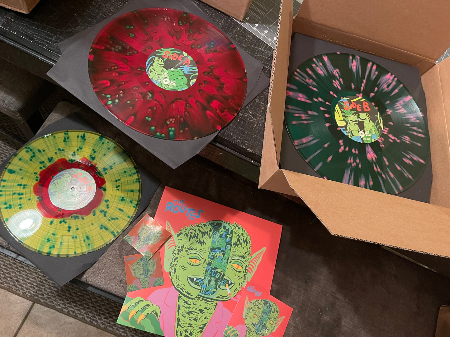OMR-069 The Routes “Get Past Go!” LP (Colored Vinyl/CD)