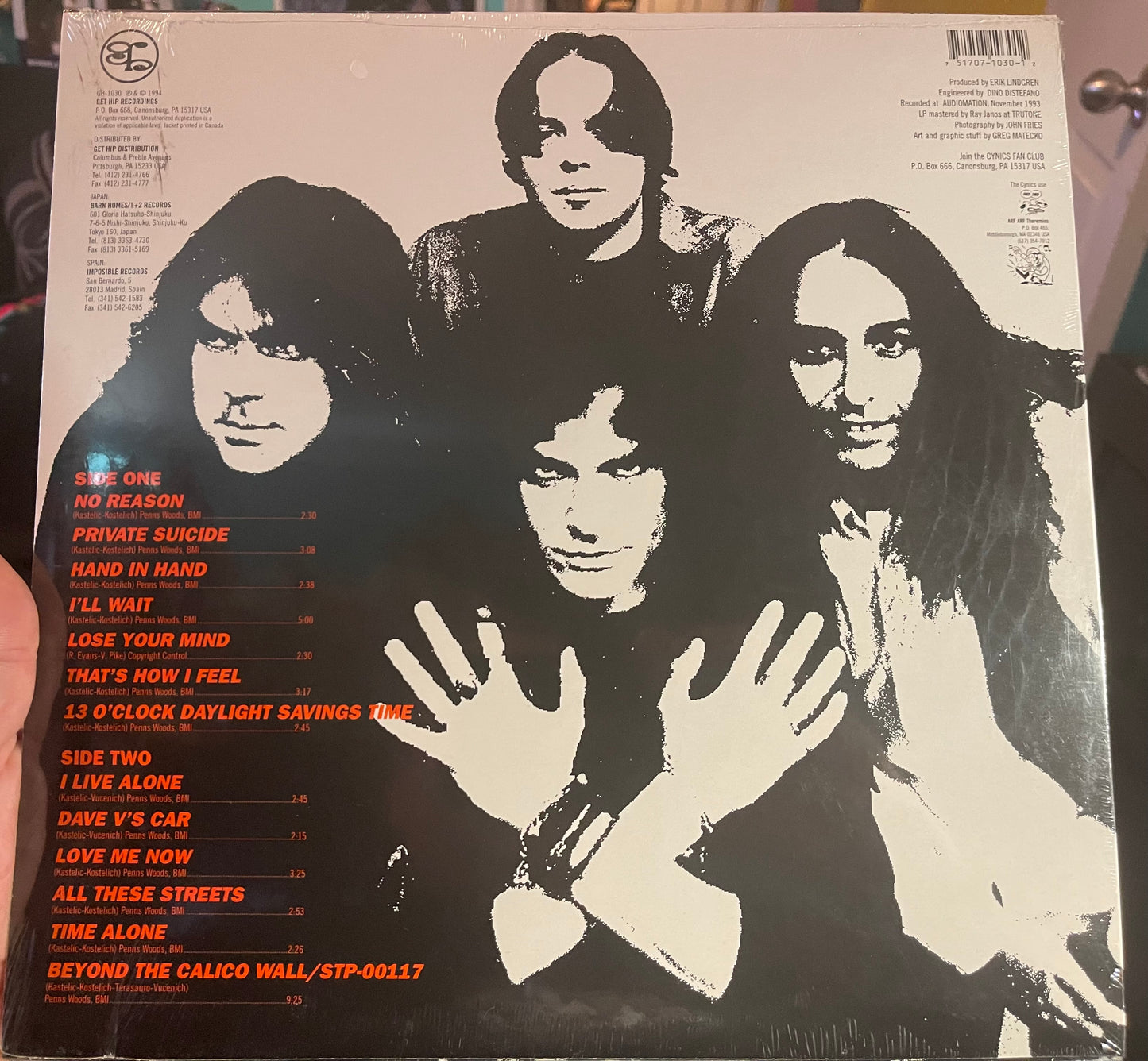 OMRDST-027 The Cynics “Get Our Way” 12 inch Colored Vinyl LP