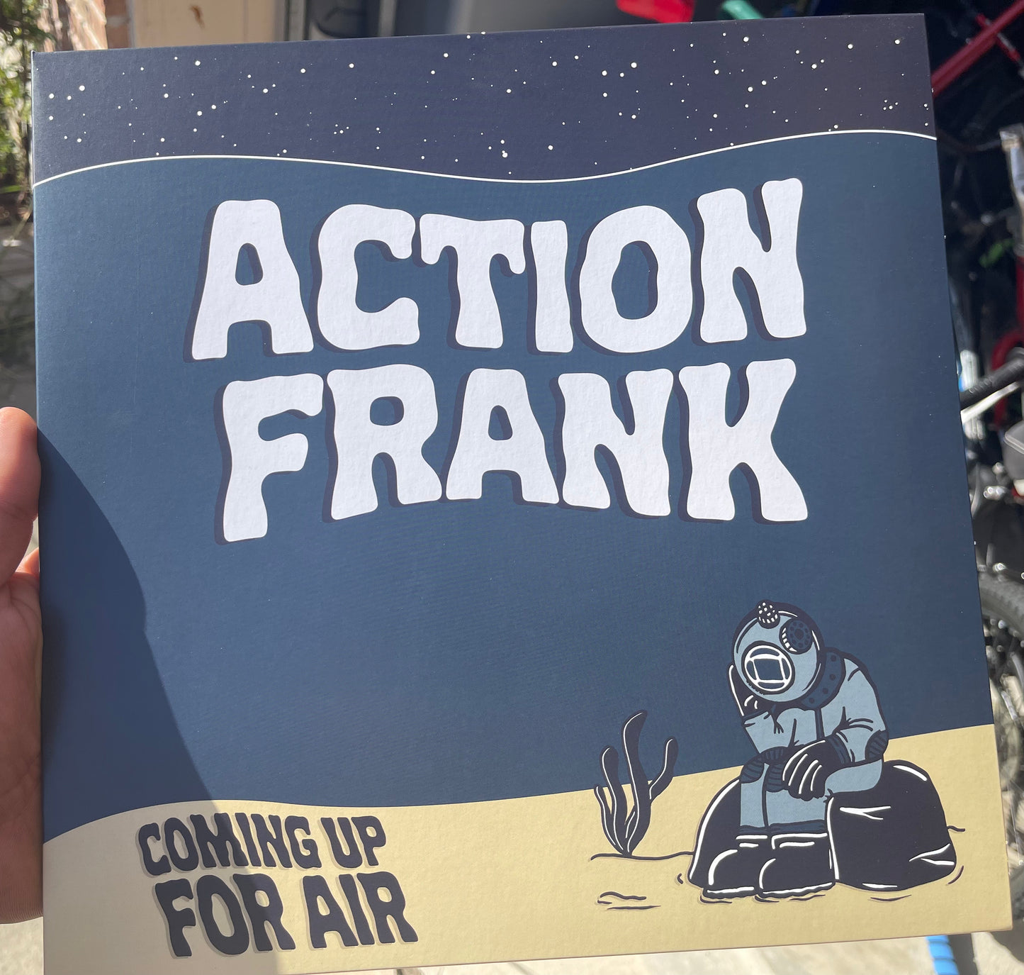 OMR-051 ACTION FRANK “Coming Up For Air” Vinyl LP