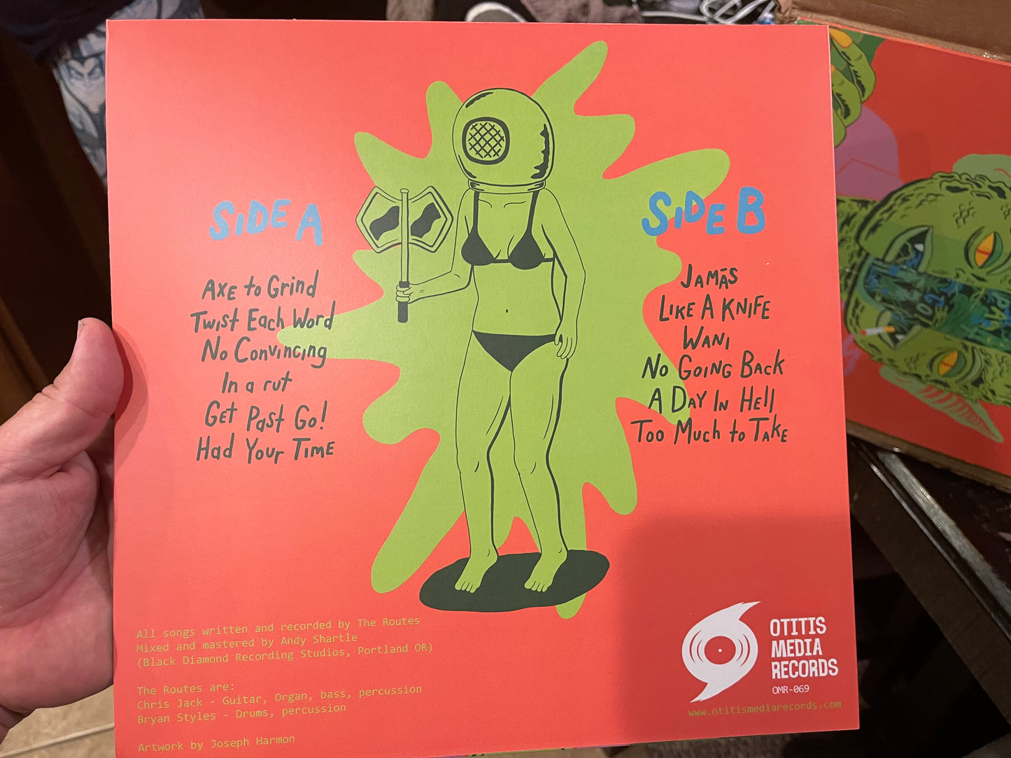 OMR-069 The Routes “Get Past Go!” LP (Colored Vinyl/CD)