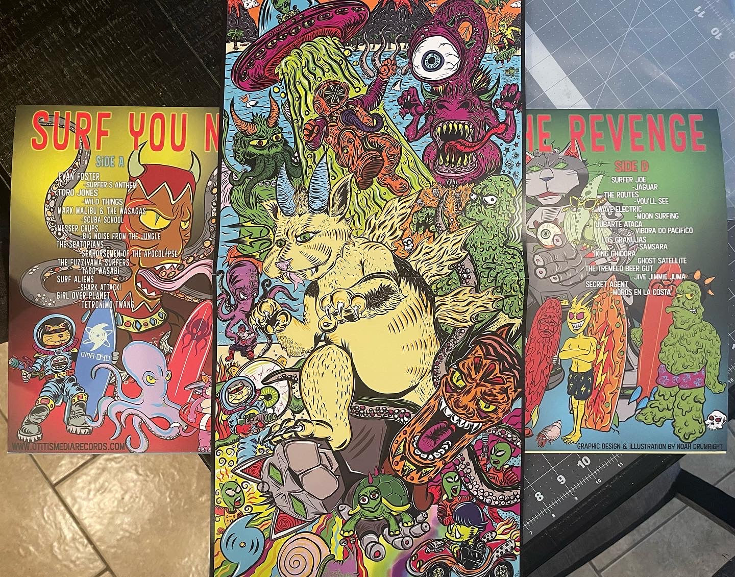 OMR-040 Surf You Next Tuesday 2! The Revenge (An OMR Compilation) DOUBLE LP