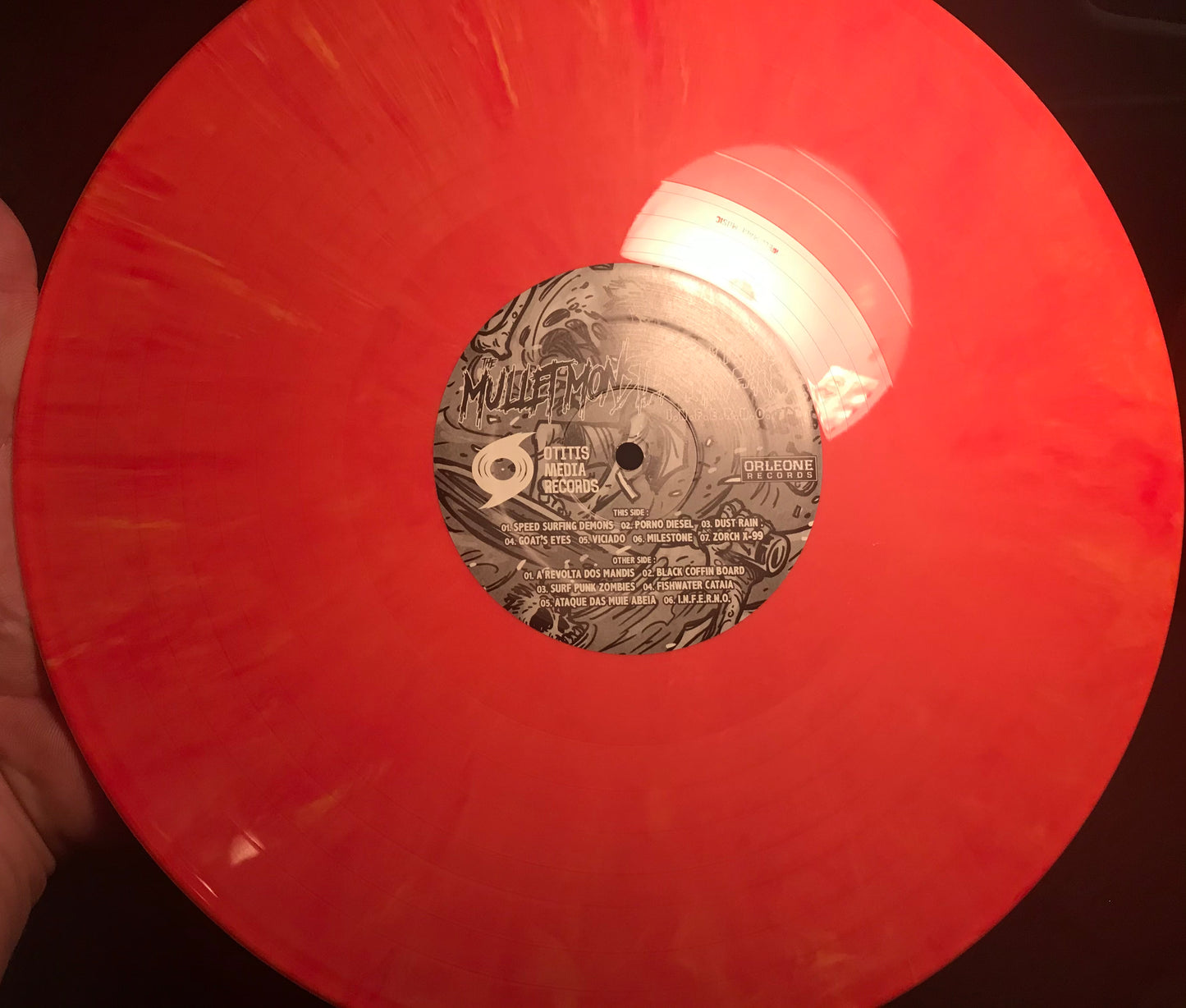 OMR-024 MULLET MONSTER MAFIA “I.N.F.E.R.N.O.” 12 inch Vinyl LP (Random Colored Vinyl)