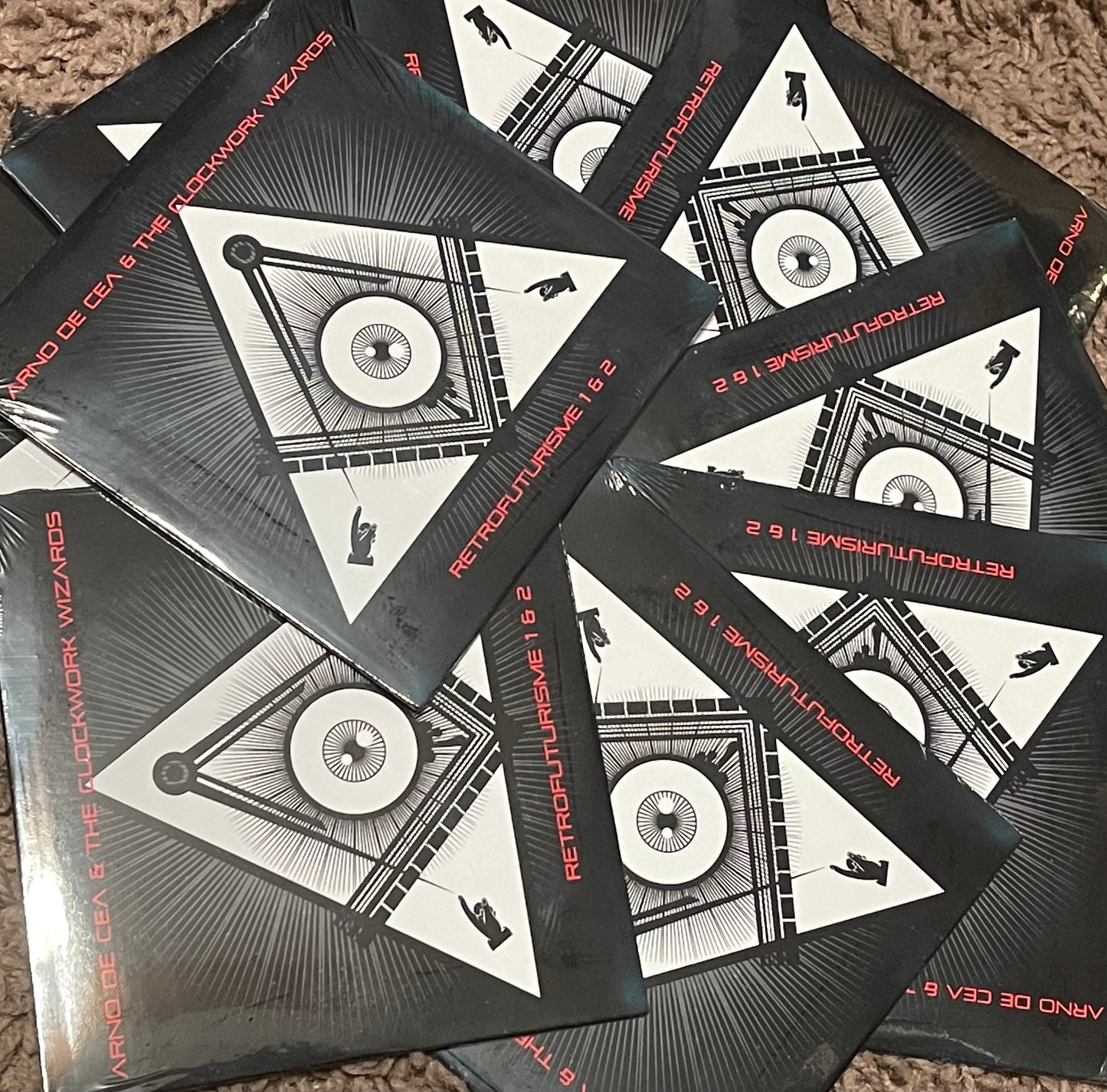 OMR-045 Arno De Cea & The Clockwork Wizards "Retrofuturisme 1 & 2" CD