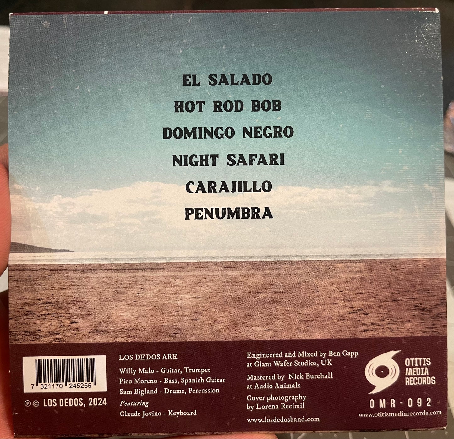 OMR-092 LOS DEDOS “El Salado” CD/EP (Pre-Order)