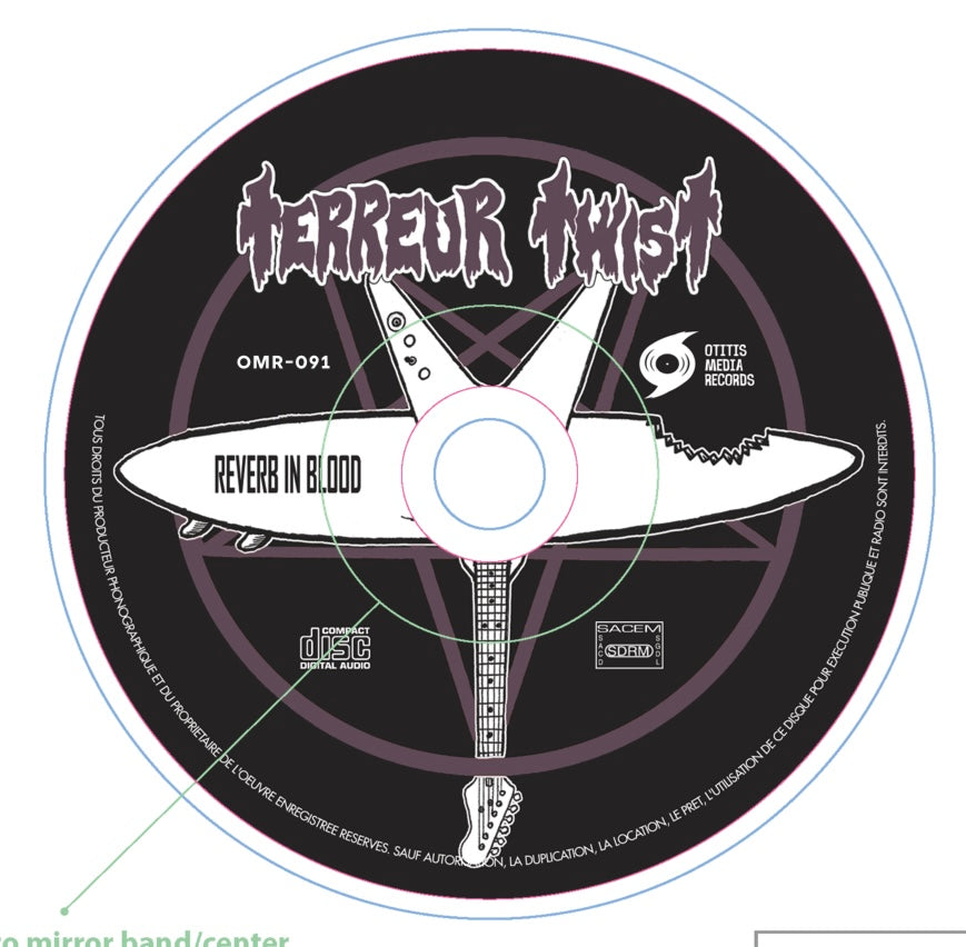 OMR-091 TERREUR TWIST “Reverb In Blood” CD!
