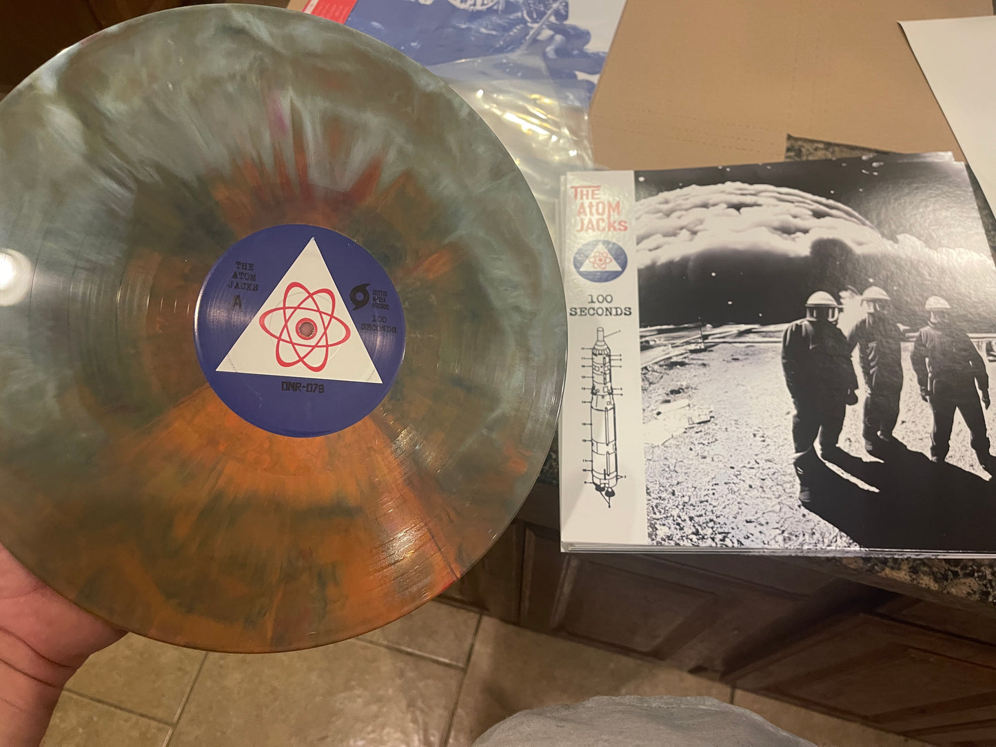 OMR-078 The Atom Jacks “100 Seconds” CD/ Vinyl/Wax Mage
