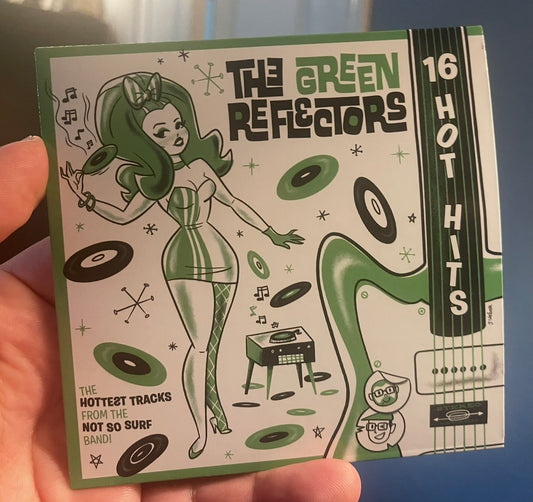 OMR-105 The Green Reflectors “16 Hot Hits” CD