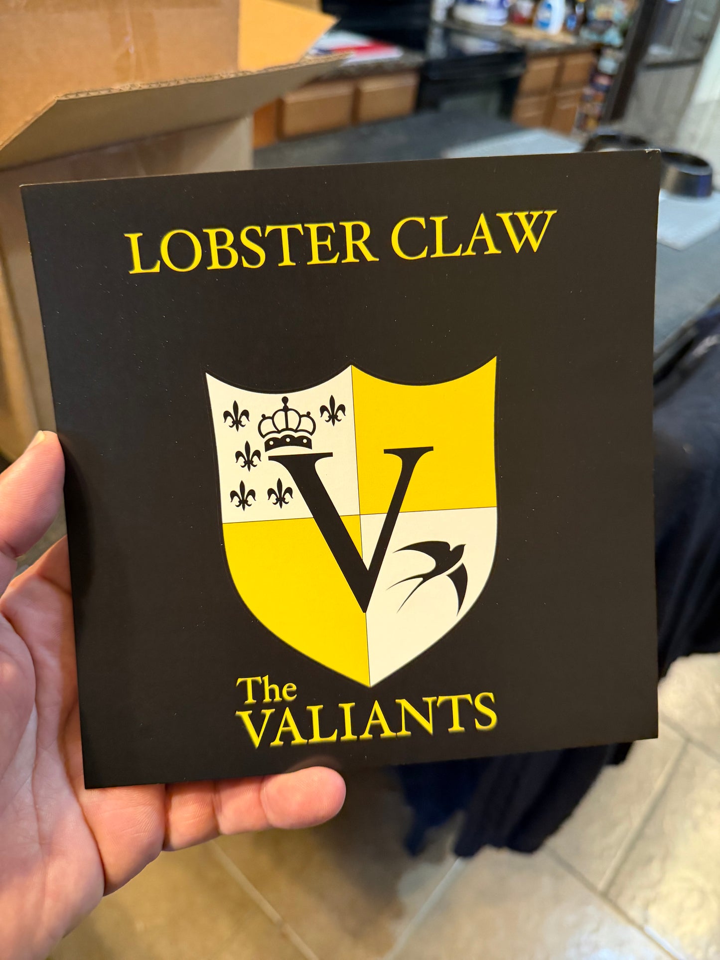 OMR-120 THE VALIANTS “Lobster Claw” EP (Pre-Order!) 7” Vinyl/CD