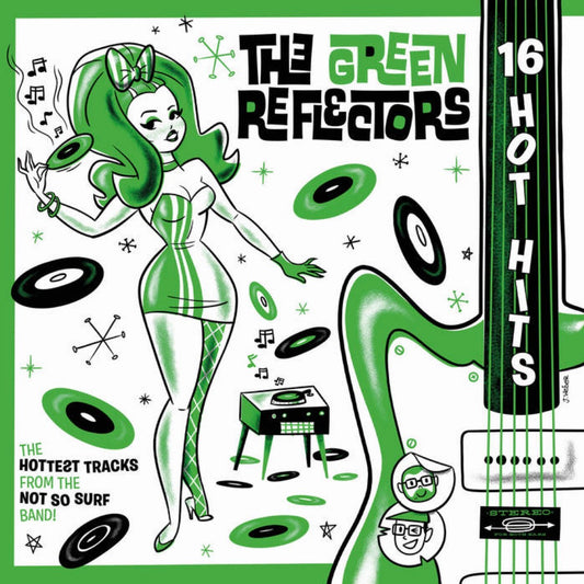 OMR-105 The Green Reflectors “16 Hot Hits” CD