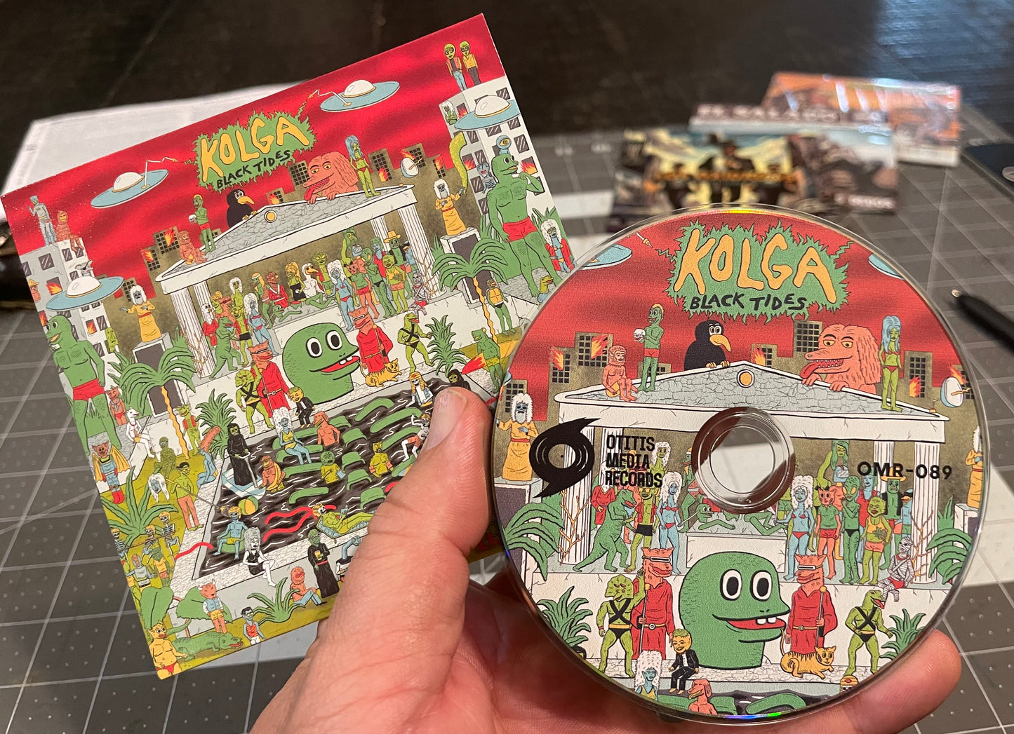 OMR-089 Kolga “Black Tides” CD (Pre-Order!)Release Date 3/29/24!