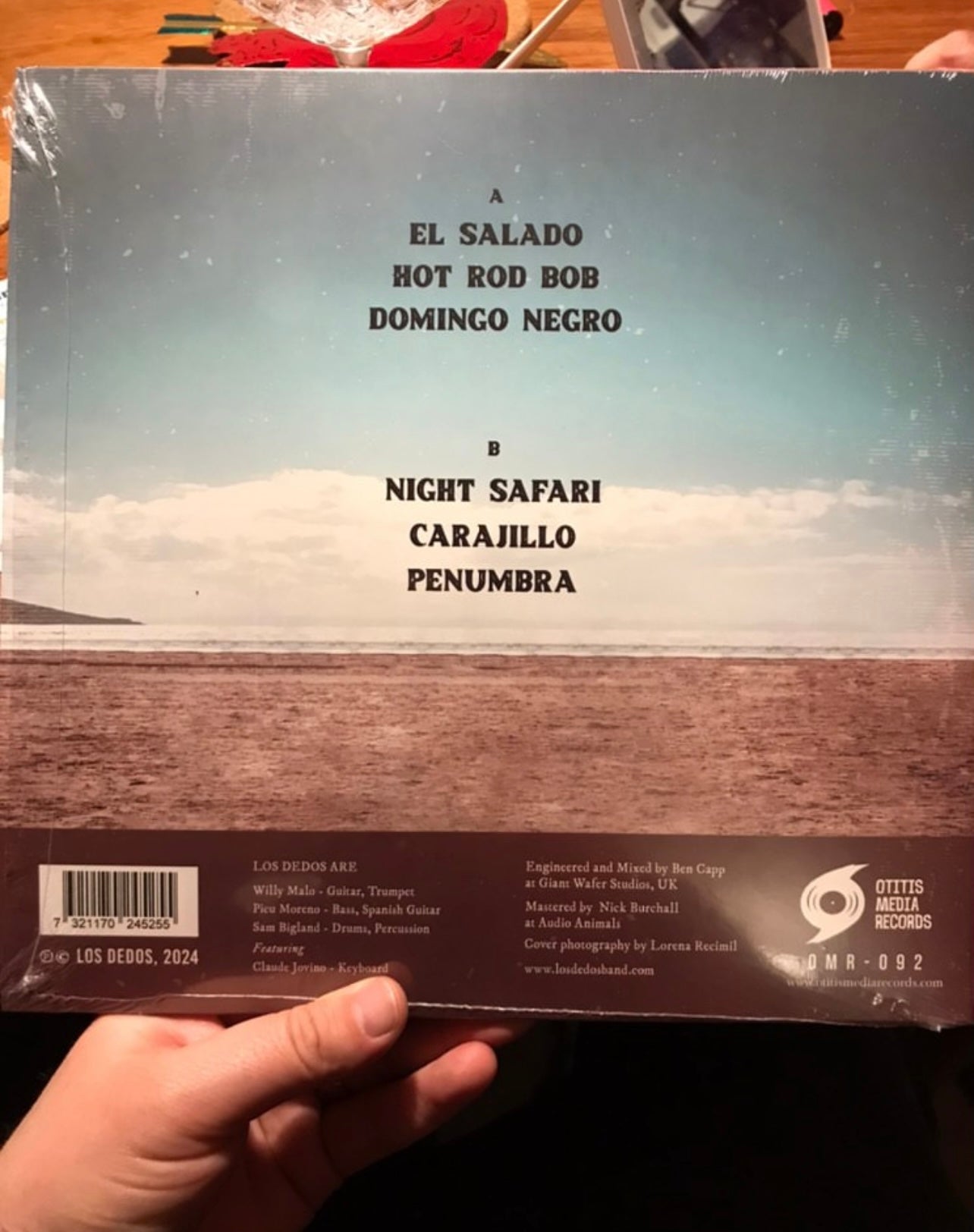 OMR-092 LOS DEDOS “El Salado” 10 inch Vinyl EP (Pre-Order!)