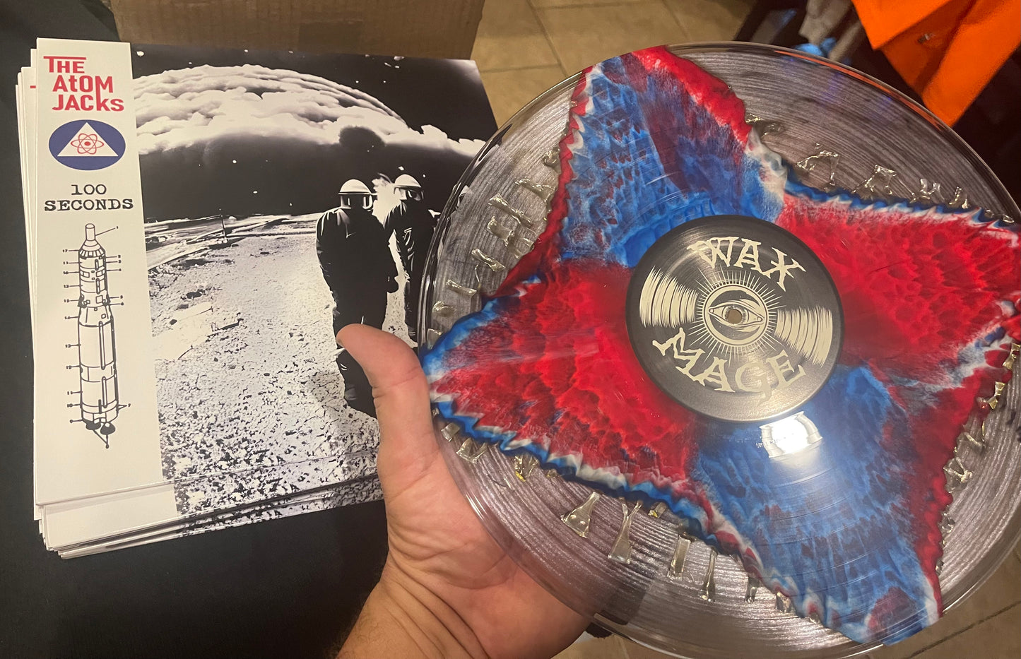 OMR-078 The Atom Jacks “100 Seconds” CD/ Vinyl/Wax Mage