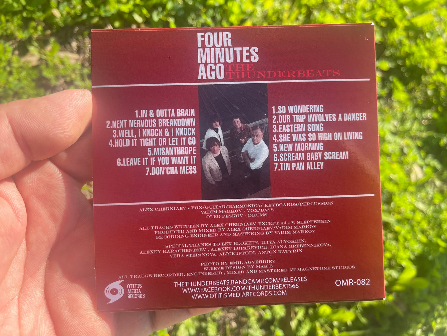 OMR-082 The Thunderbeats “Four Minutes Ago” CD/LP (Pre-Order)