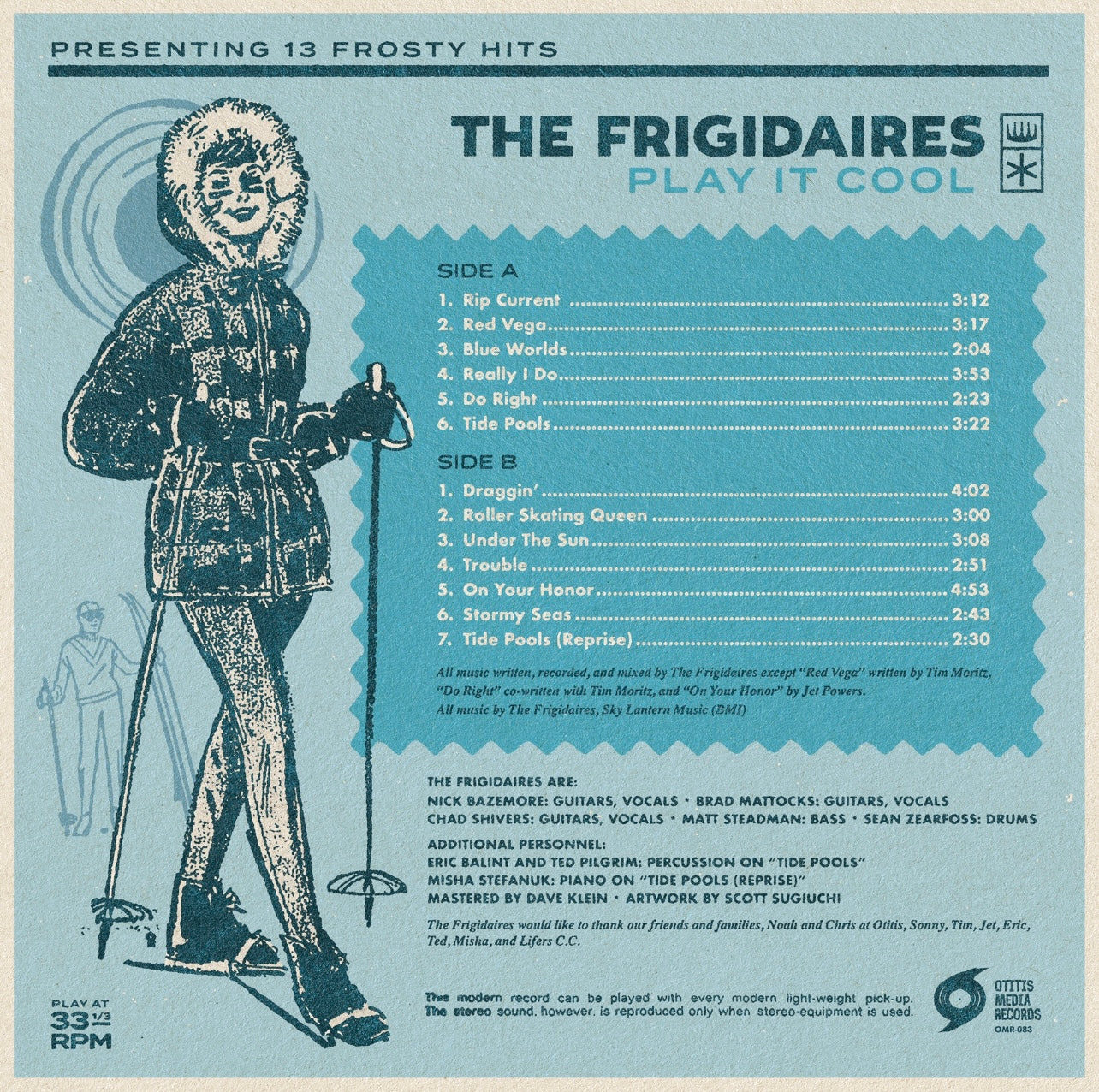 OMR-083 The Frigidaires “Play It Cool” (Pre-Order) CD/Random Color Vinyl/Wax Mage
