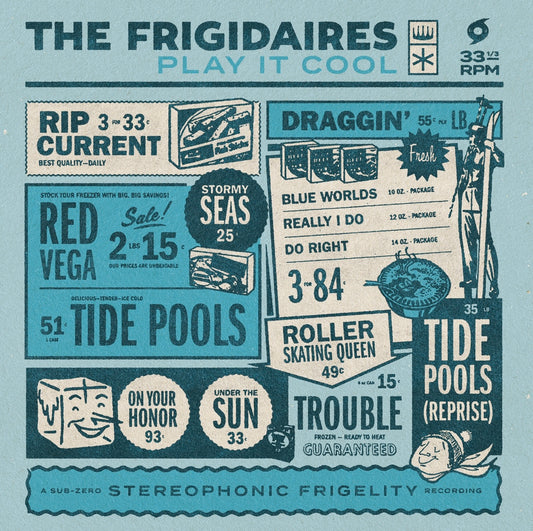 OMR-083 The Frigidaires “Play It Cool” CD/Random Color Vinyl/Wax Mage