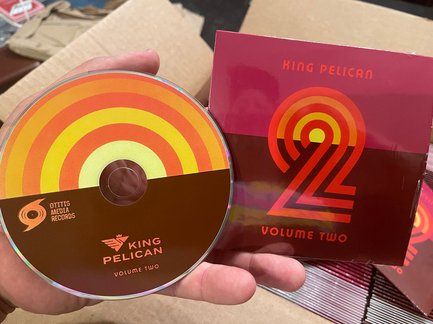OMR-076 KING PELICAN “Volume 2” CD/LP/WAX MAGE