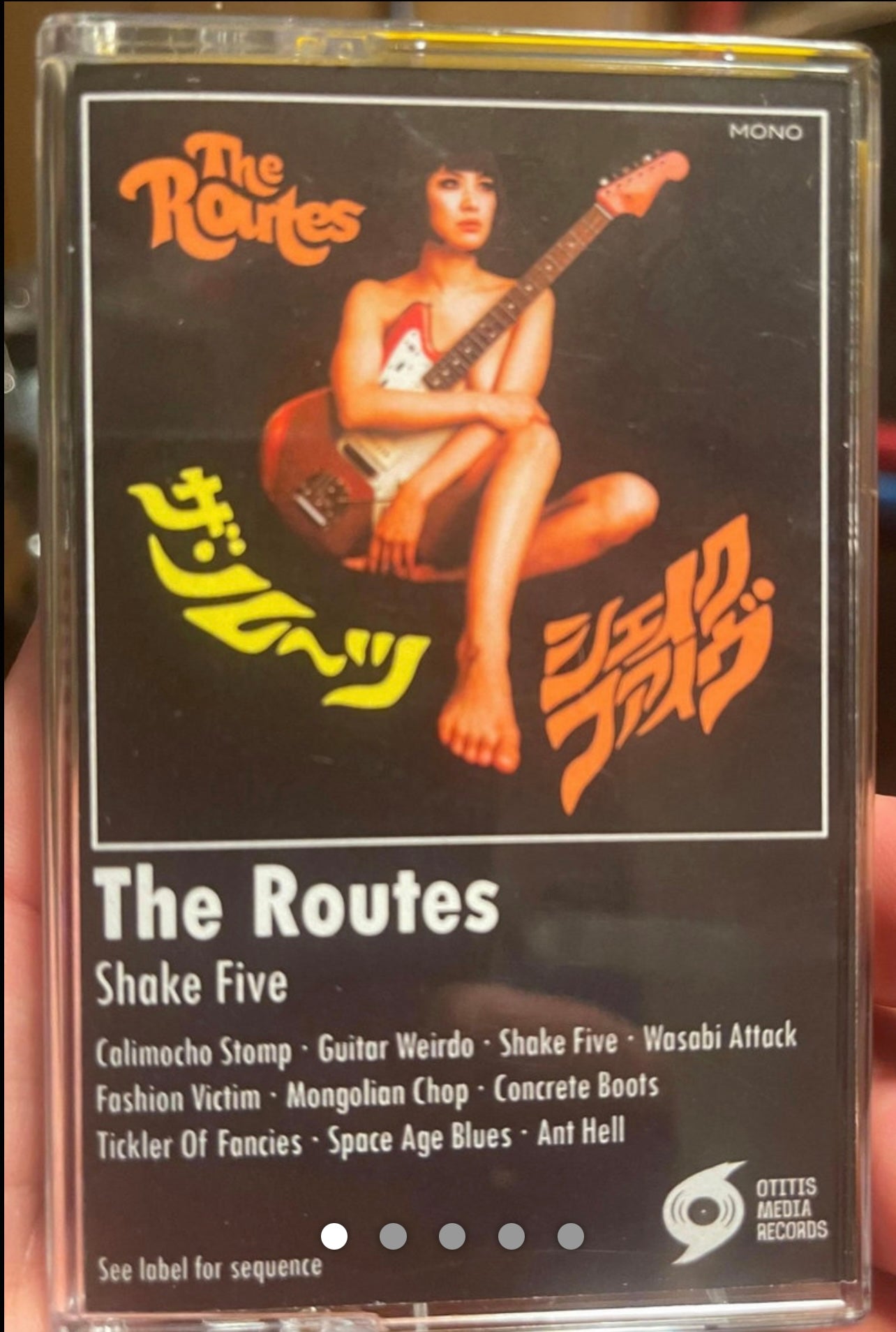 OMR-042 THE ROUTES “Shake Five” CASSETTE TAPES