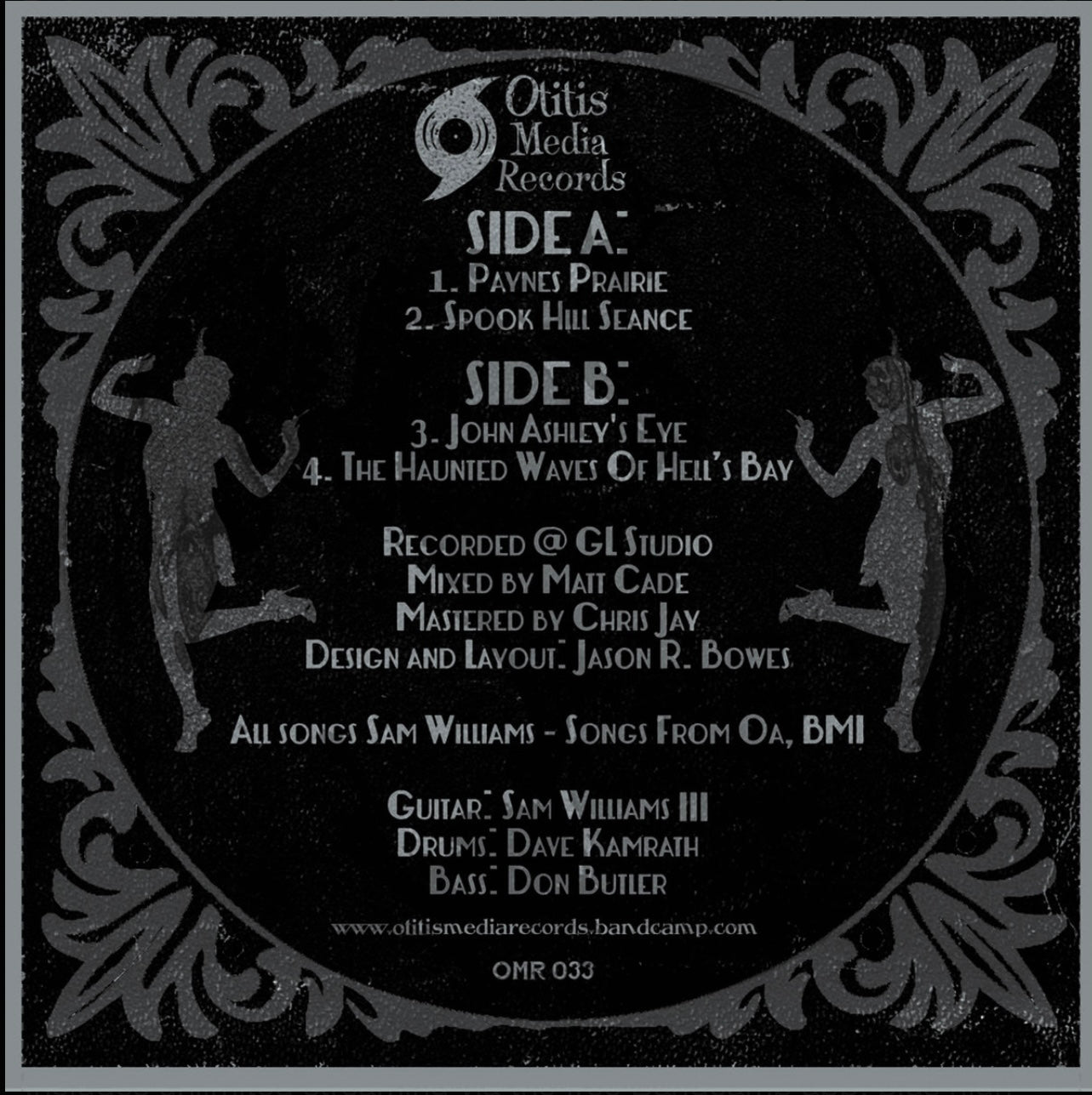 OMR-033 BLACK VALLEY MOON “Spectral Melodies” 7 inch Vinyl Record  (Random Color)