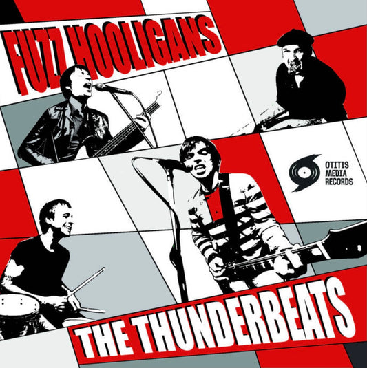 OMR-038 THE THUNDERBEATS “Fuzz Hooligans” 7 inch EP (White Vinyl)
