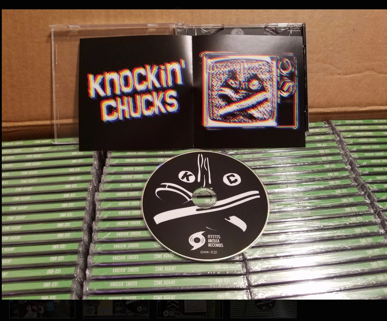 OMR-031 Knockin’ Chucks “Come Again?!” CD