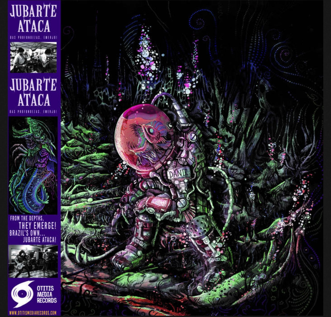 OMR-041 JUBARTE ATACA “Das Profundezas, Emerjo!” 12 inch Vinyl LP (Colored)