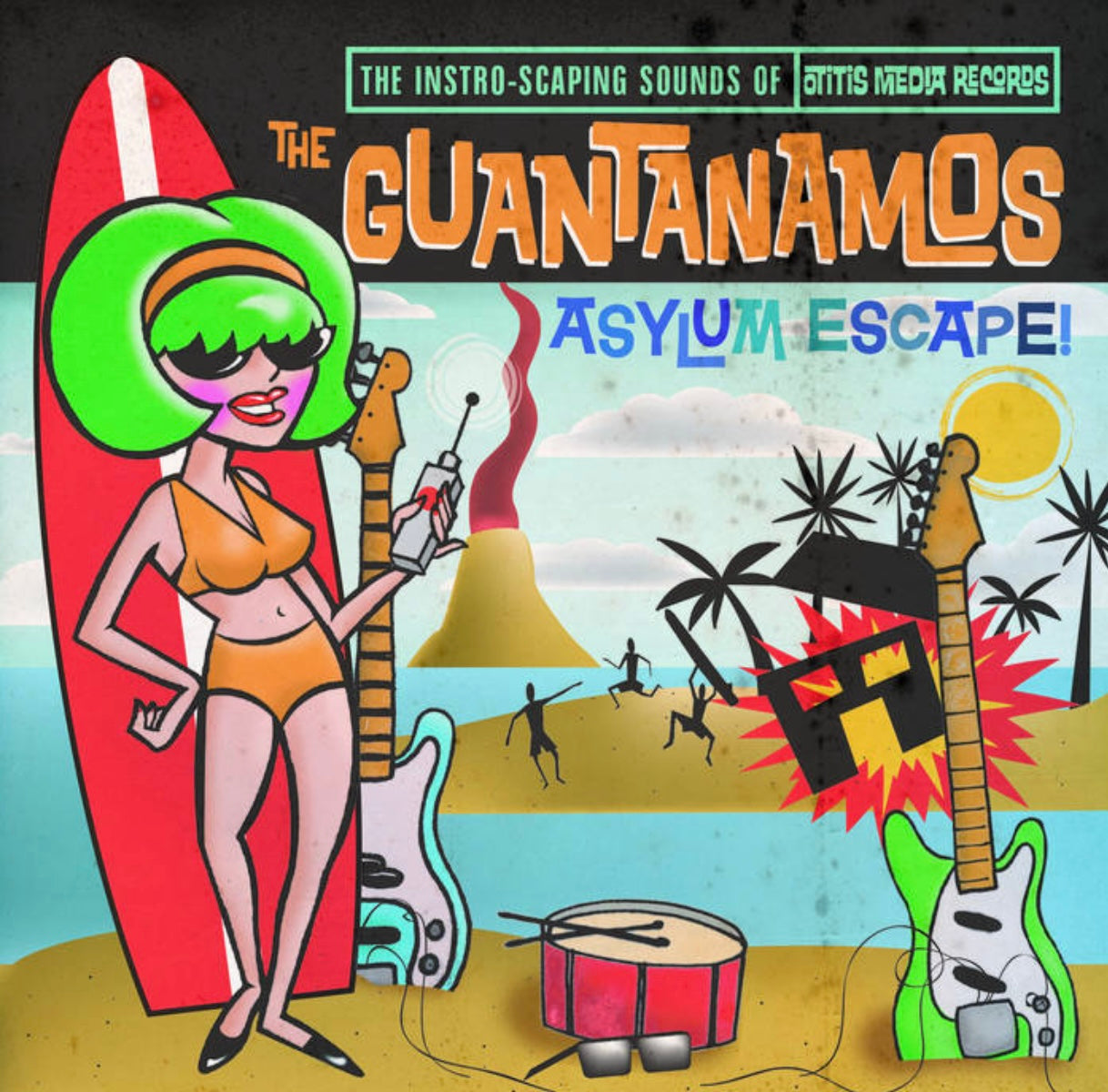 OMR-032 THE GUANTANAMOS “Asylum Escape” CD/EP