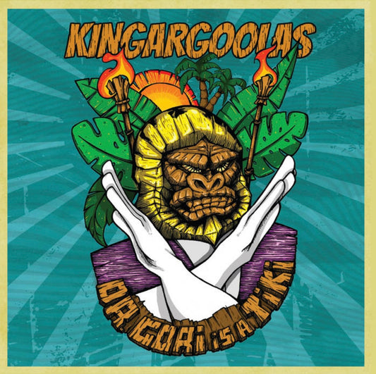 OMR-022 KINGARGOOLAS “Dr Gori is a Tiki” 7 inch Vinyl EP (Random Colored Vinyl)