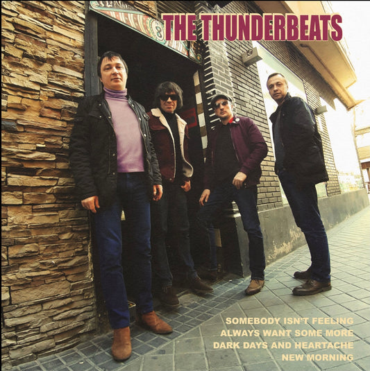OMR-021 THE THUNDERBEATS “Somebody Isn’t Feeling” 7 inch EP (Colored Vinyl)
