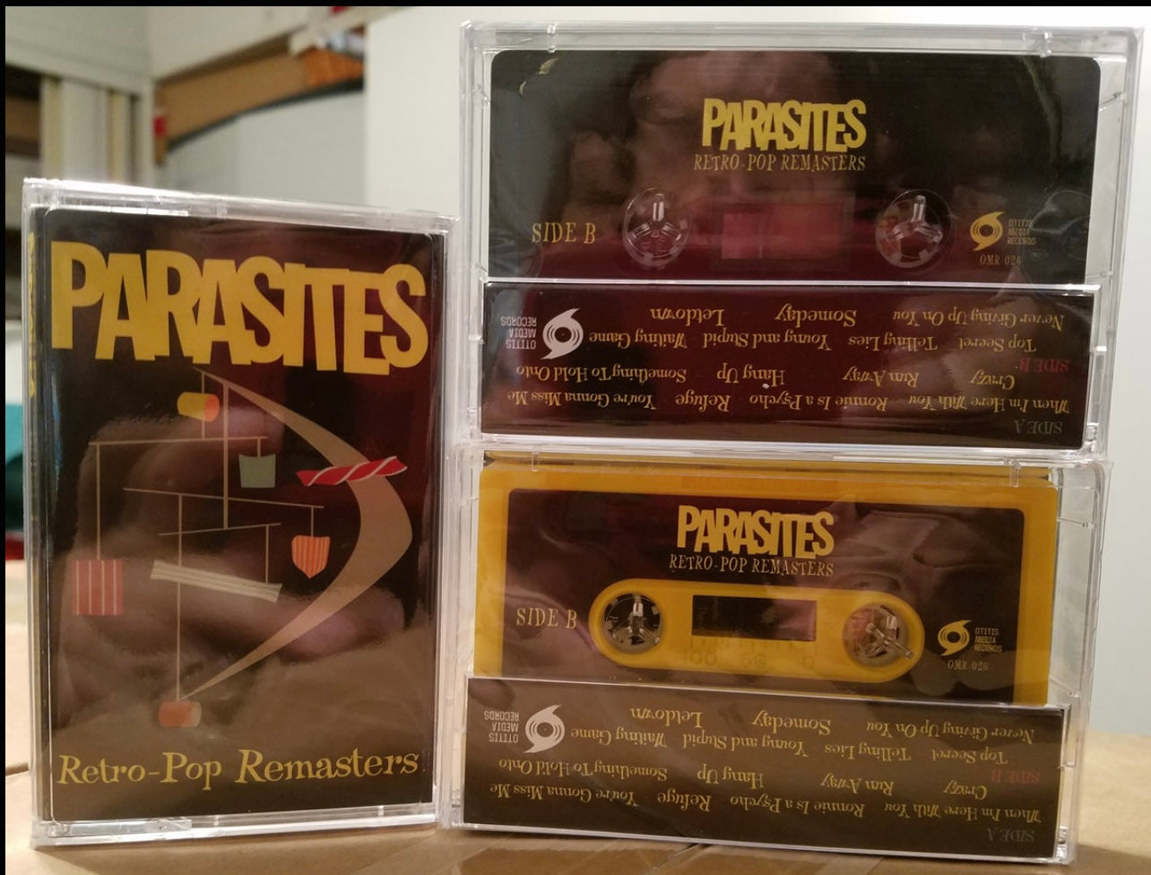 OMR-026 PARASITES “Retro-Pop Remasters” CASSETTE TAPES
