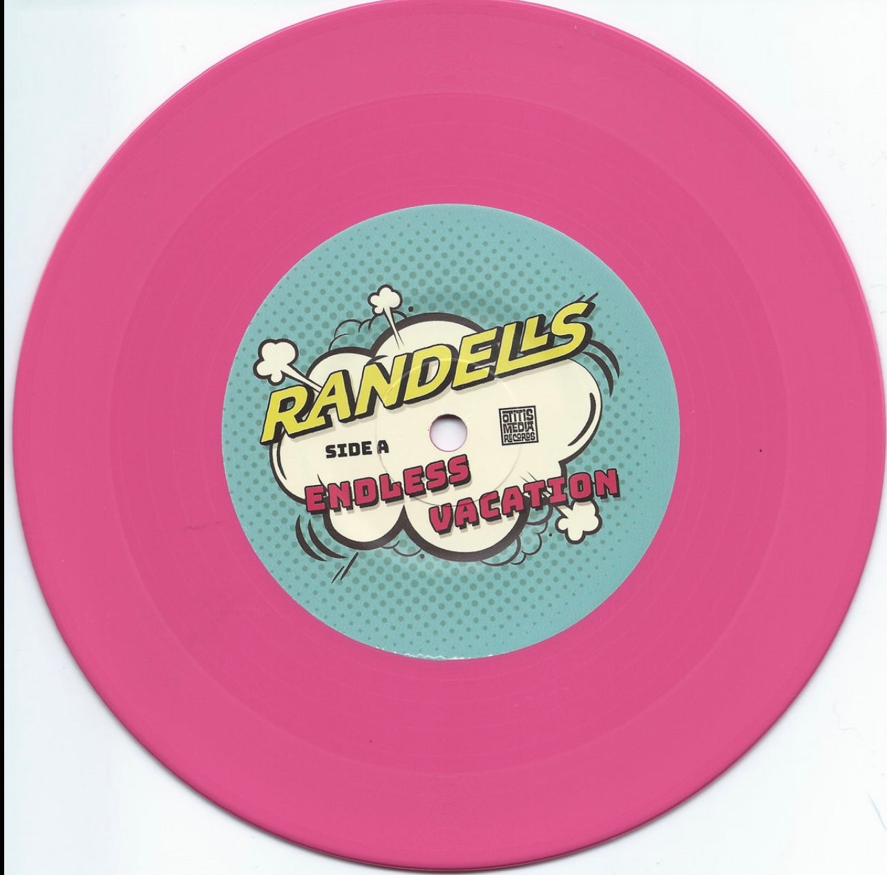 OMR-013 RANDELLS “Endless Vacation” 7 inch EP (Bubblegum Pink/Black Vinyl)
