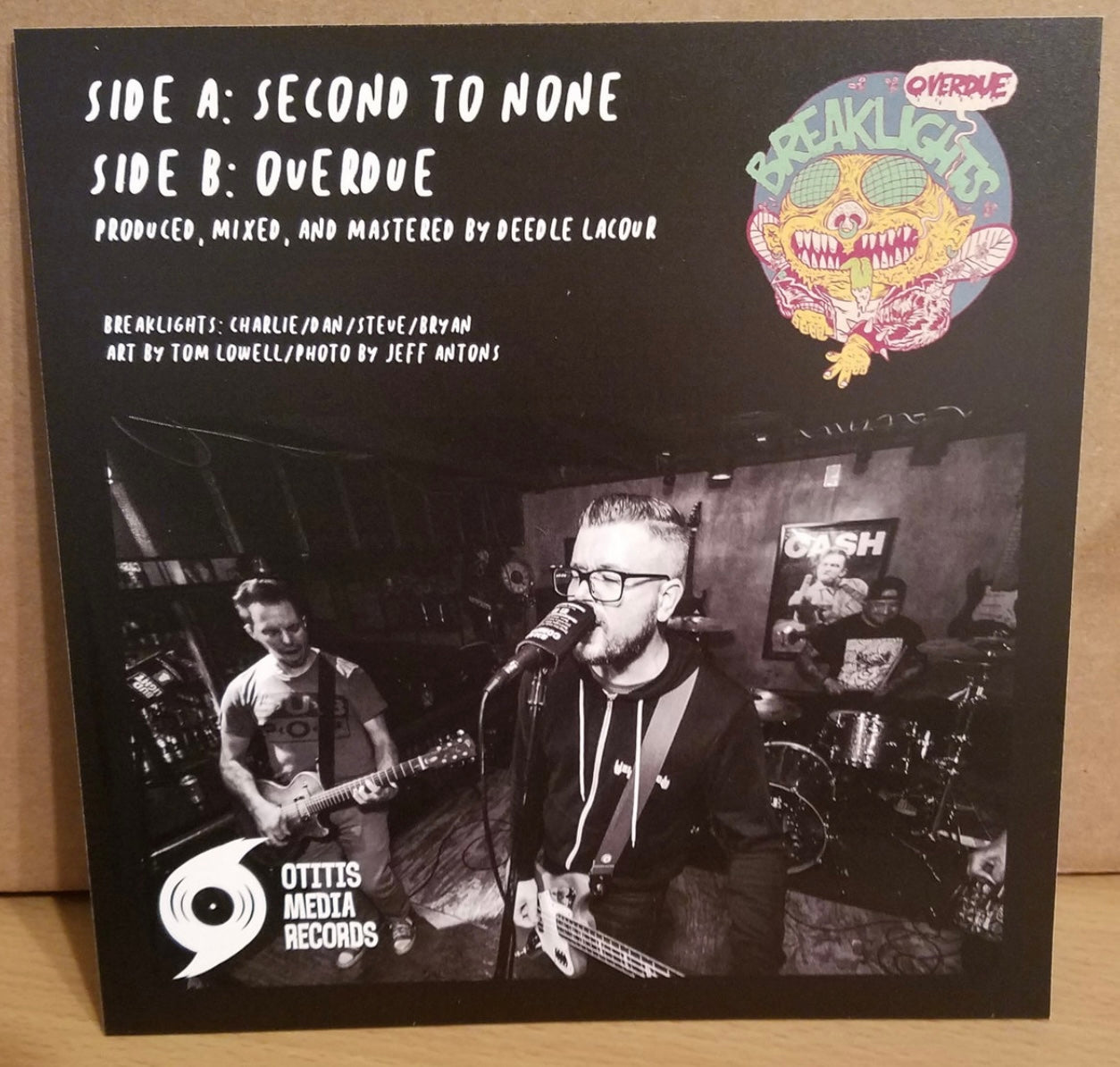 OMR-018 BREAKLIGHTS “Second To None” 7 inch (Colored Vinyl Single)