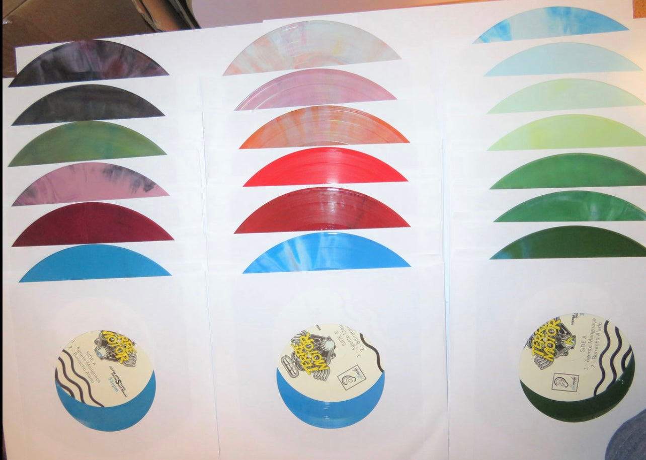 OMR-002 TERREMOTOR “Surf n’ Cachaca” 7 inch Vinyl EP (Random Colored Vinyl)