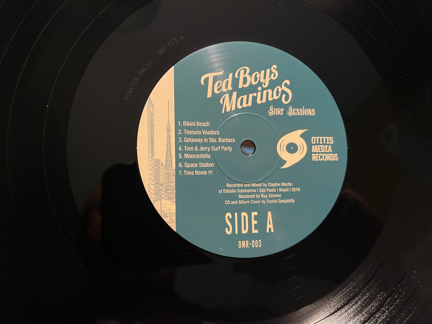 OMR-003 Ted Boys Marinos “Surf Sessions” Vinyl/CD